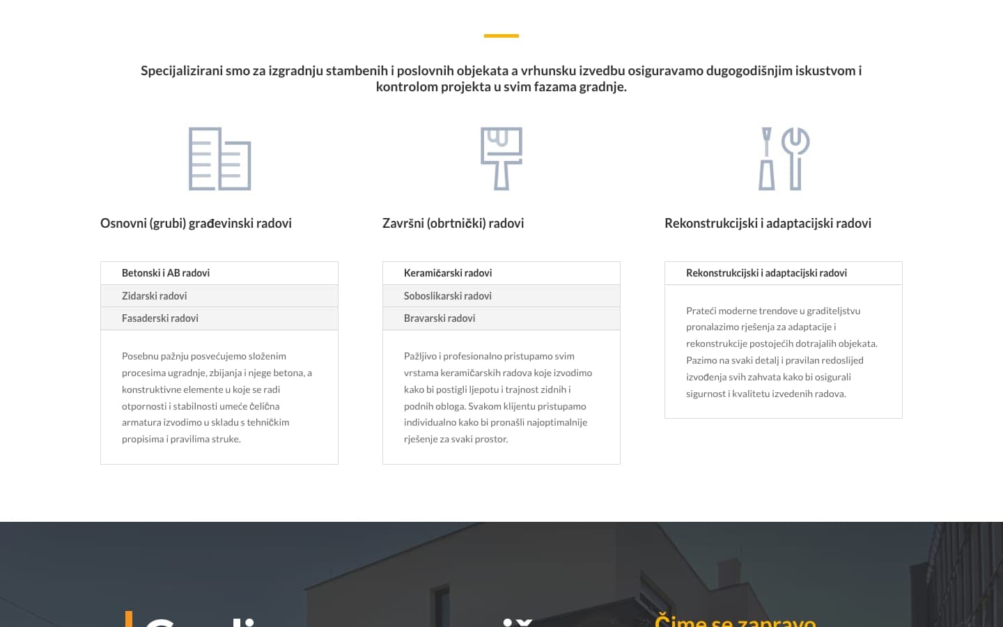 Createx — web stranica 1