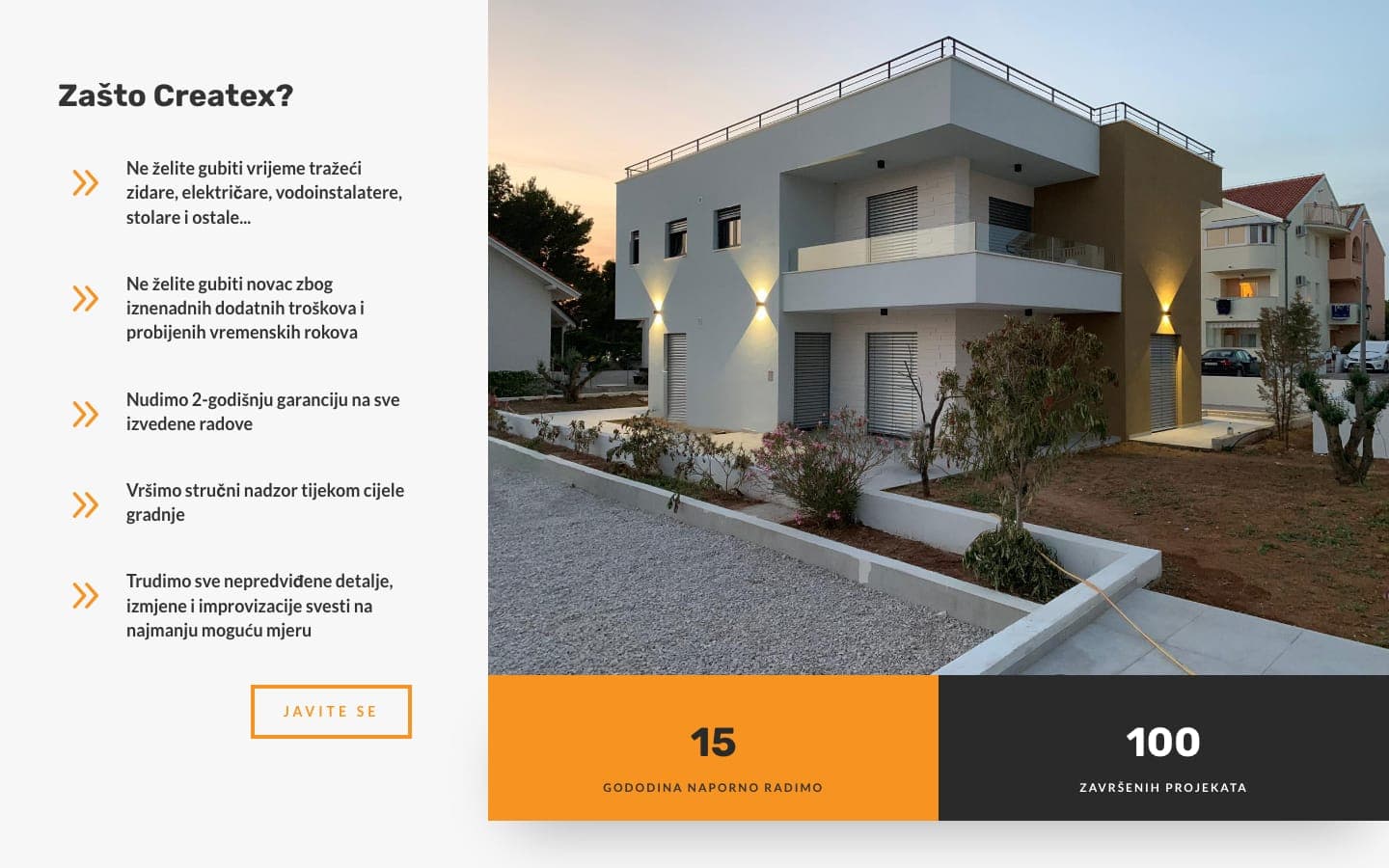 Createx — web stranica 3