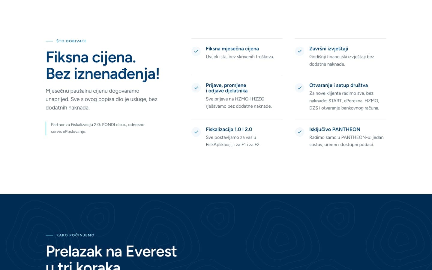 Everest Accounting — web stranica 2