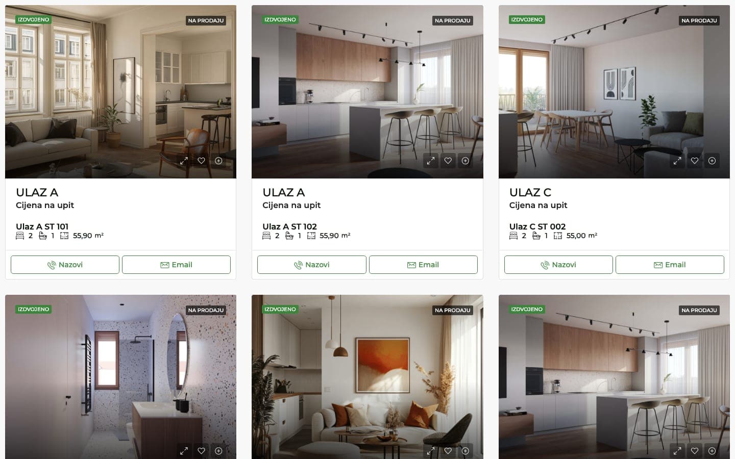 Green Island Residence — web stranica 1