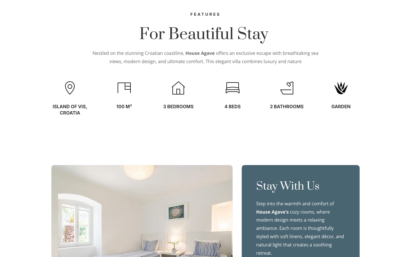 House Agave — web stranica 2