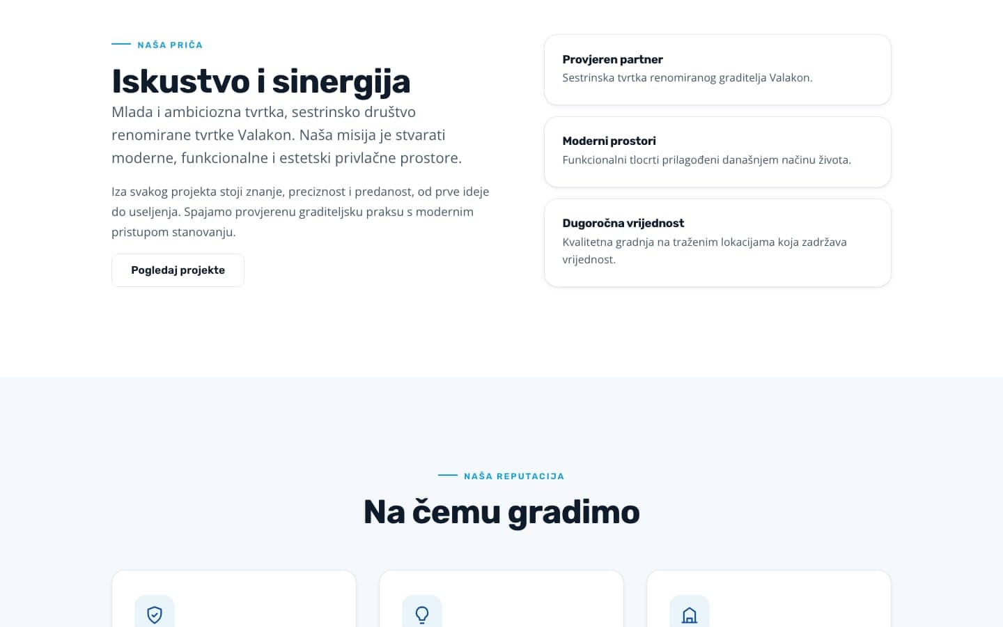 Revala — web stranica 1